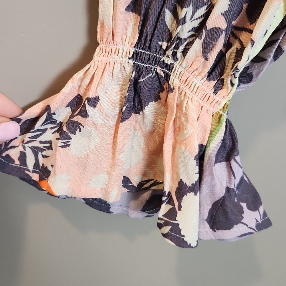 NWT Sanctuary Multiprint After Party Boho Blouse Size Small - Picture 10 of 14